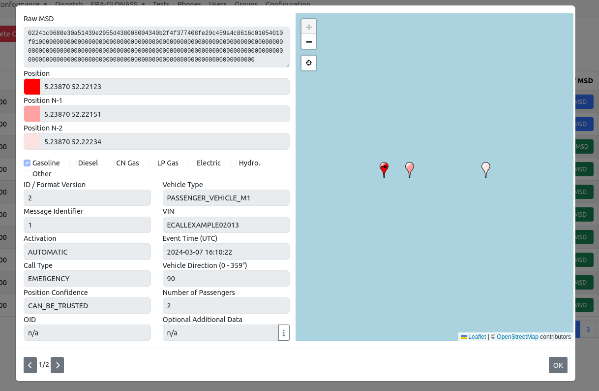 decoded msd view